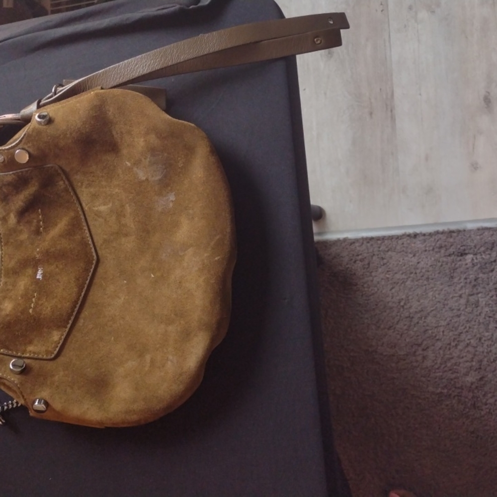 Jimmy Choo Brown Suede Purse...